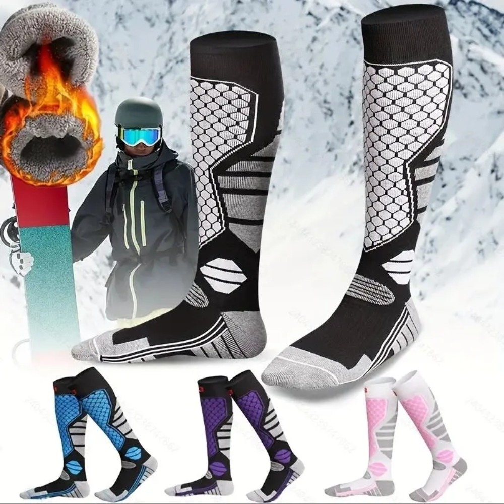 Winter warm ski socks - Anti-s - Sock Garter Men 评论和价格
