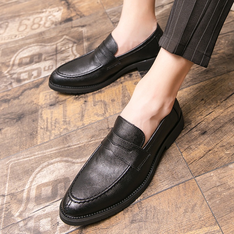 Men Vintage Faux Leather Penny - Formal Men Daily Wear Footwear 评论和价格