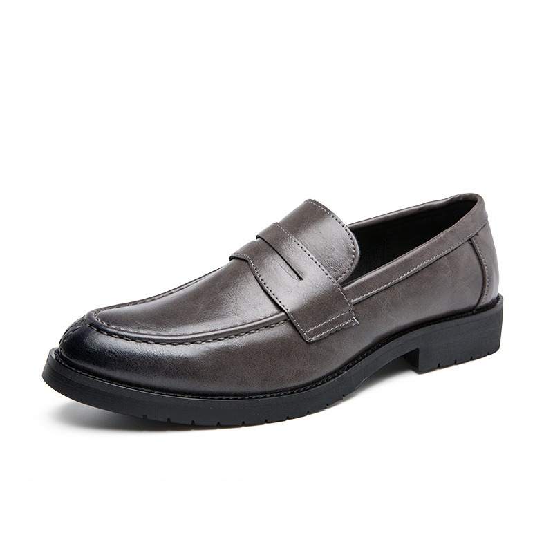 Men Vintage Faux Leather Penny - Formal Men Daily Wear Footwear 评论和价格
