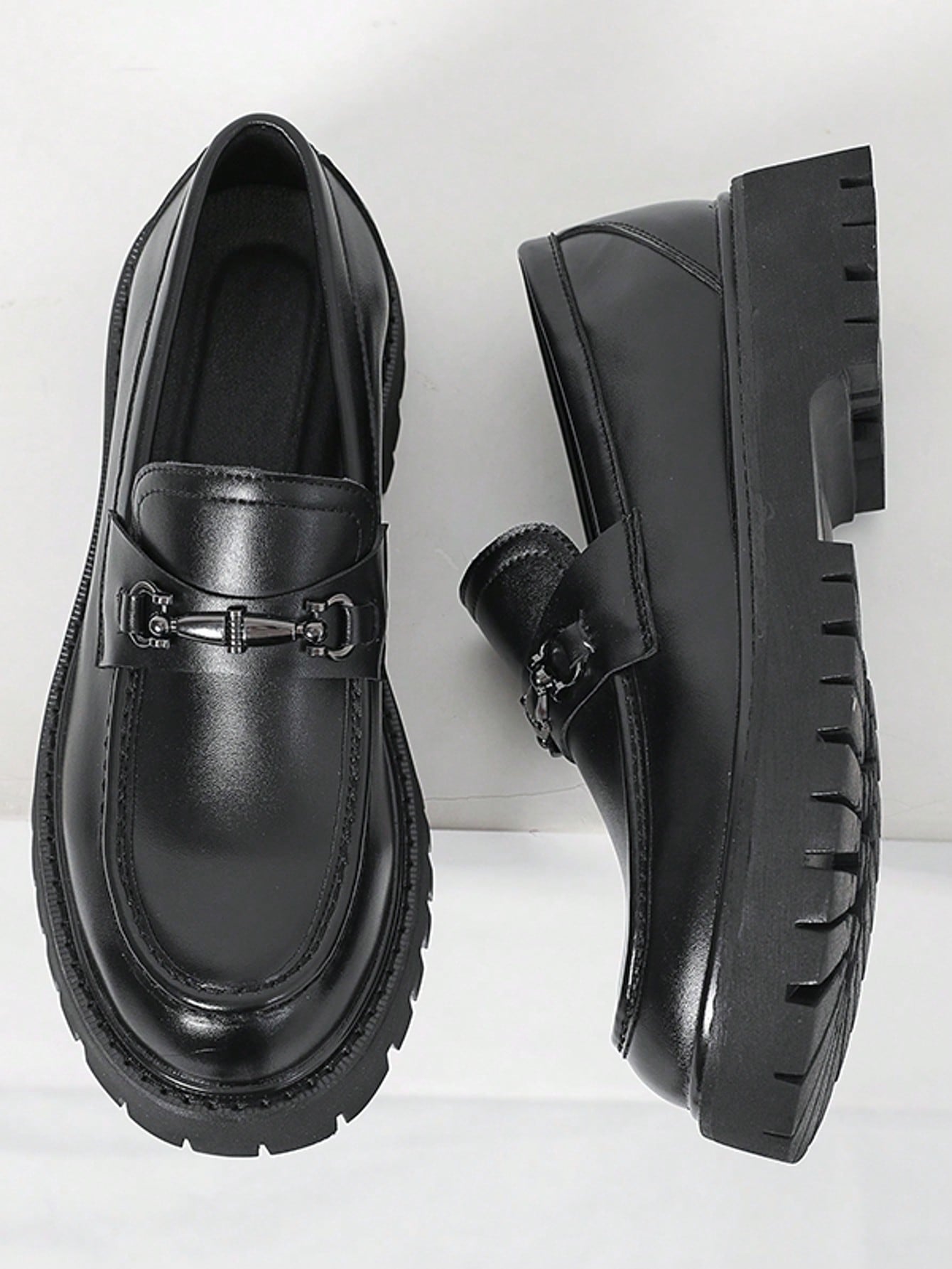 Men's British Style Slip-On Lo - Formal Men Daily Wear Footwear 评论和价格