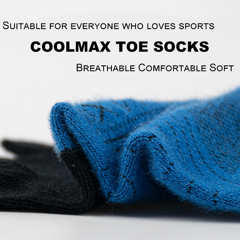 Five Finger Socks CoolMax Toe  - Sock Garter Men 评论和价格