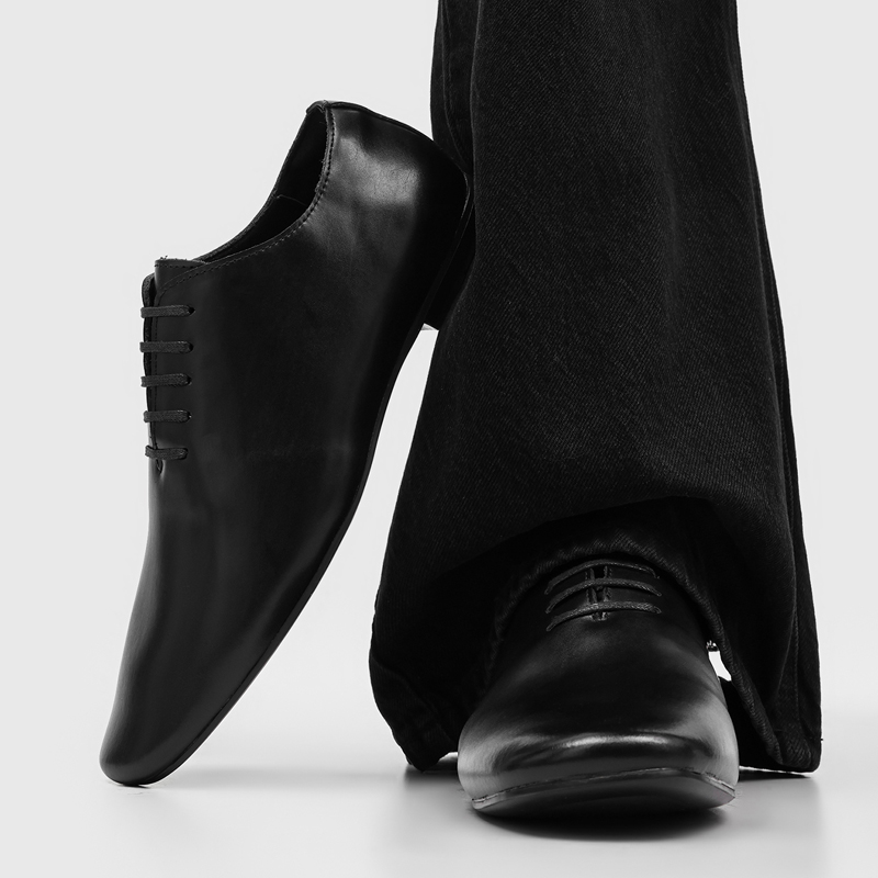 Men's Lace‑Up Oxford Dress Sho - Formal Men Daily Wear Footwear 评论和价格